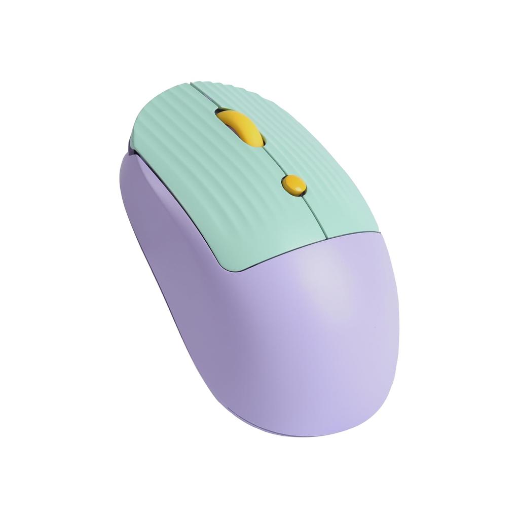 [Type-C Rechargeable, Ultra-Quiet] 2.4GHz USB Wireless Mouse, Rechargeable, Quiet, with 3 DPI Settings, Stylish, Colorful, Energy-Saving, Compact,