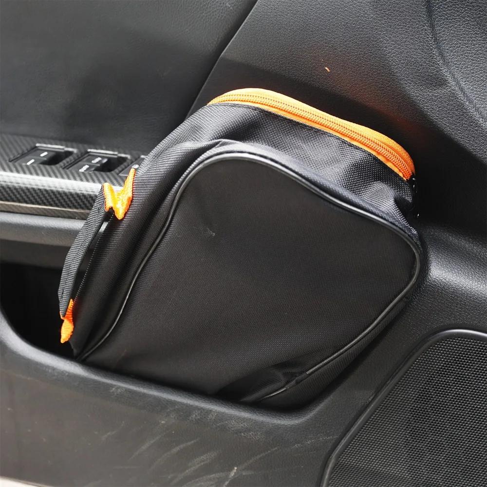 Portable Oxford Cloth Storage Bag Large Capacity Car Trunk Organizer Emergency Rescue Tool Bag for Trailer Rope Safety Hammer