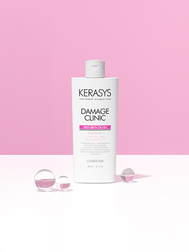 

Kerasys Damage Clinic Rinse 180ml for Damaged Hair 1ea