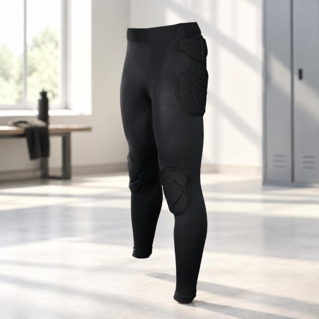 Padded Football Leggings Close-Fitting for Cooler Season Activity