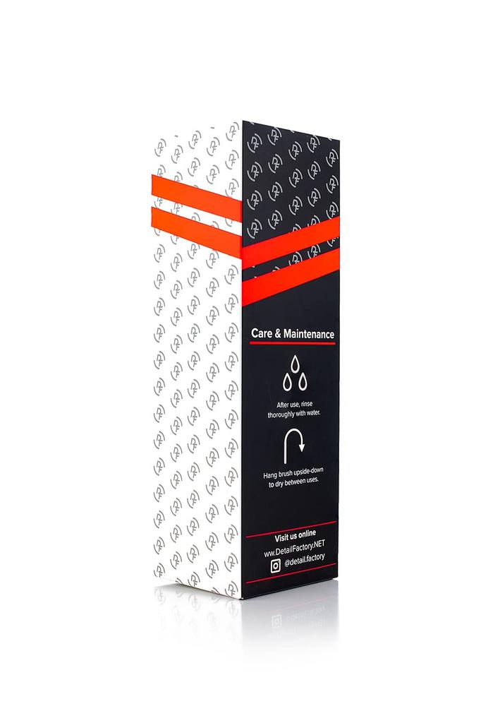 Detail Factory Banden Schrobborstel Ergonomisch Ontwerp voor Gemakkelijk Banden Rood - Reiniging,