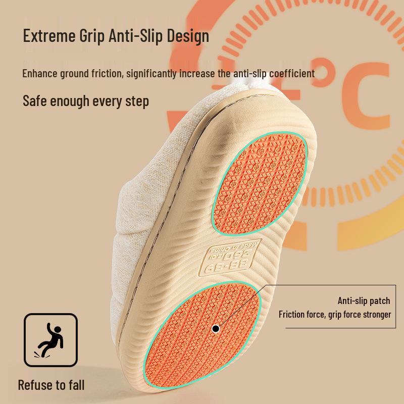 Women's Non-Slip Winter Slippers - Cozy Fuzzy Plush for Elderly, 2025 Edition
