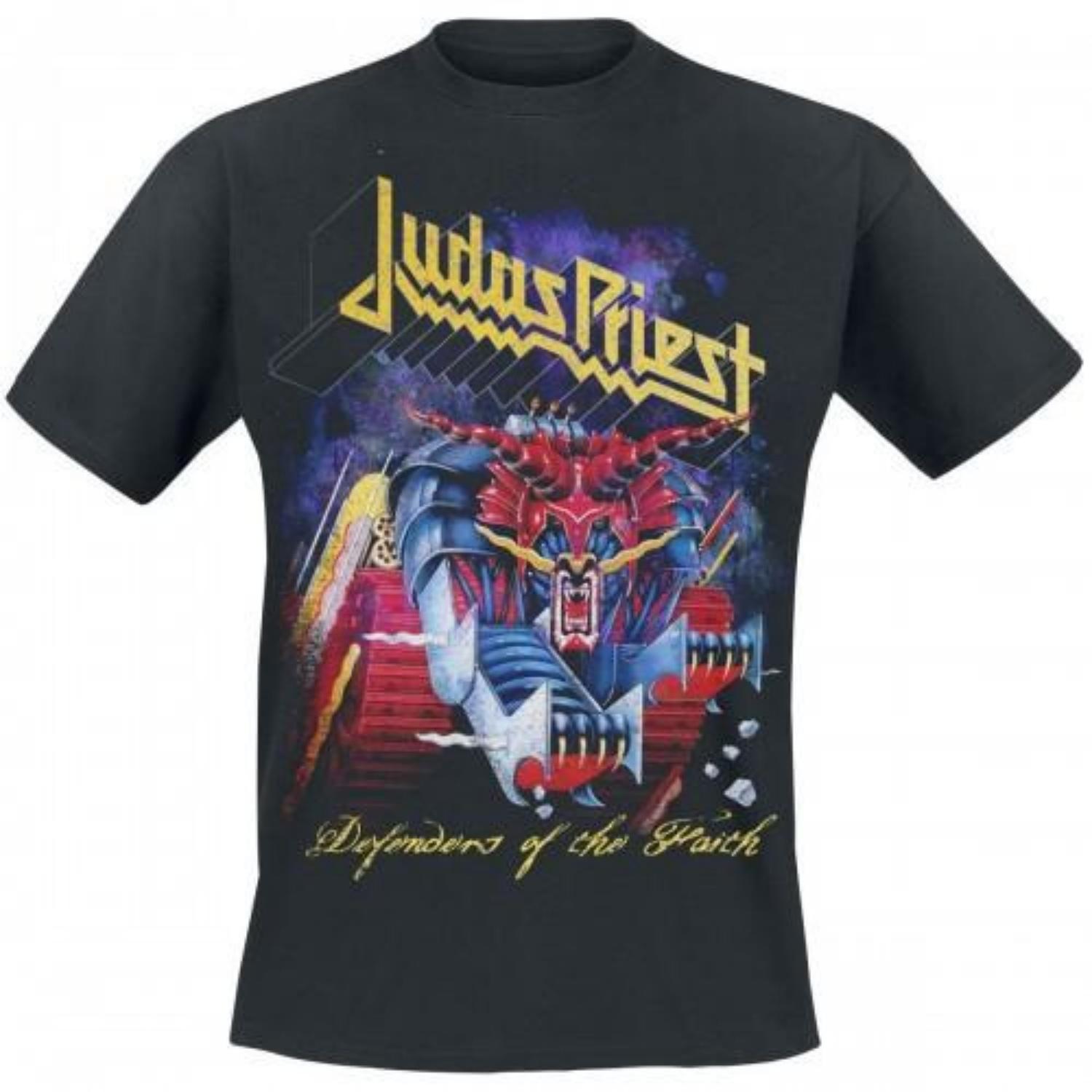 

Judas Priest Unisex Adult Defenders Of The Faith T-Shirt S разноцветный