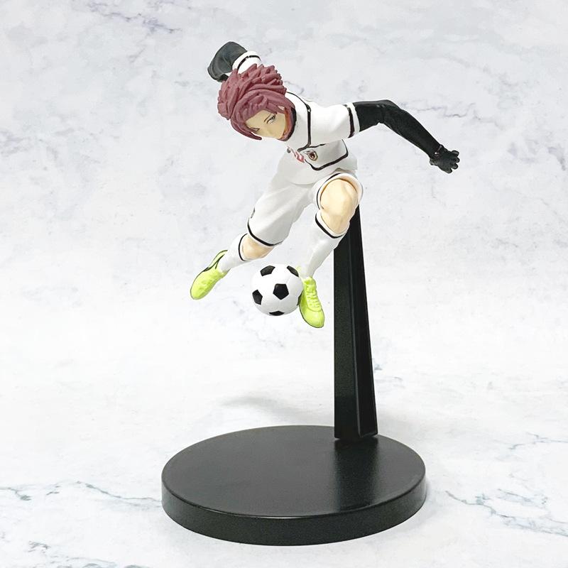 

Blue Lock Blue Penalty Area Anime Model No. 10 Itoshi Sae Action Scene PVC Collection Desktop Doll Decoration Children Toy Gift