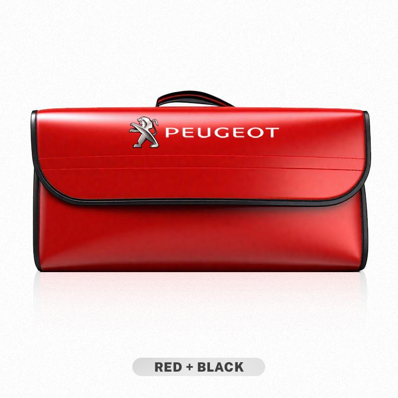 Peugeot Car Trunk Organizer Box Large Capacity Folding Storage Bag For Peugeot 408 4008 308 3008 Rifter 5008 508 2008 208 301