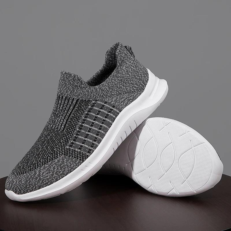 2024 New Spring Autumn Men's Socks Shoes Comfortable Casual Breathable Sports Shoes Outdoor Hiking Vulcanized Shoes Sneakers