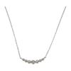 4℃  Necklace K18 white gold/diamond Women