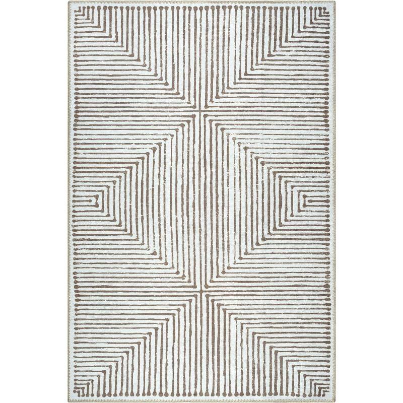 Modern Striped Living Room Carpet Nordic Minimalist Style Bedroom Bedside Carpet Hotel Homestay Floor Mat