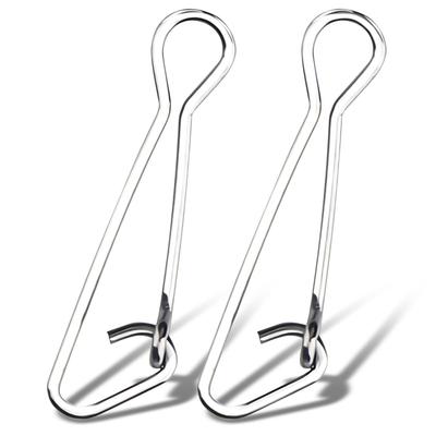 QISHUO Quick Fishing Swivel Snap Stainless Steel Salukan Tackle Fishing
