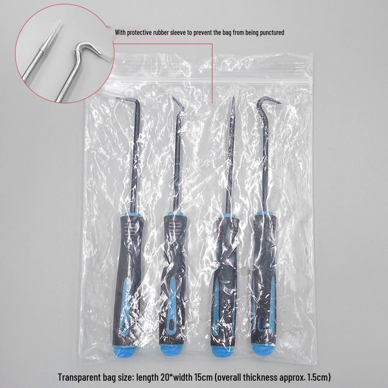 Oil Seal Puller Hook Tool for Installing/Removing Seals, Disassembling Rings, Gaskets, and More.