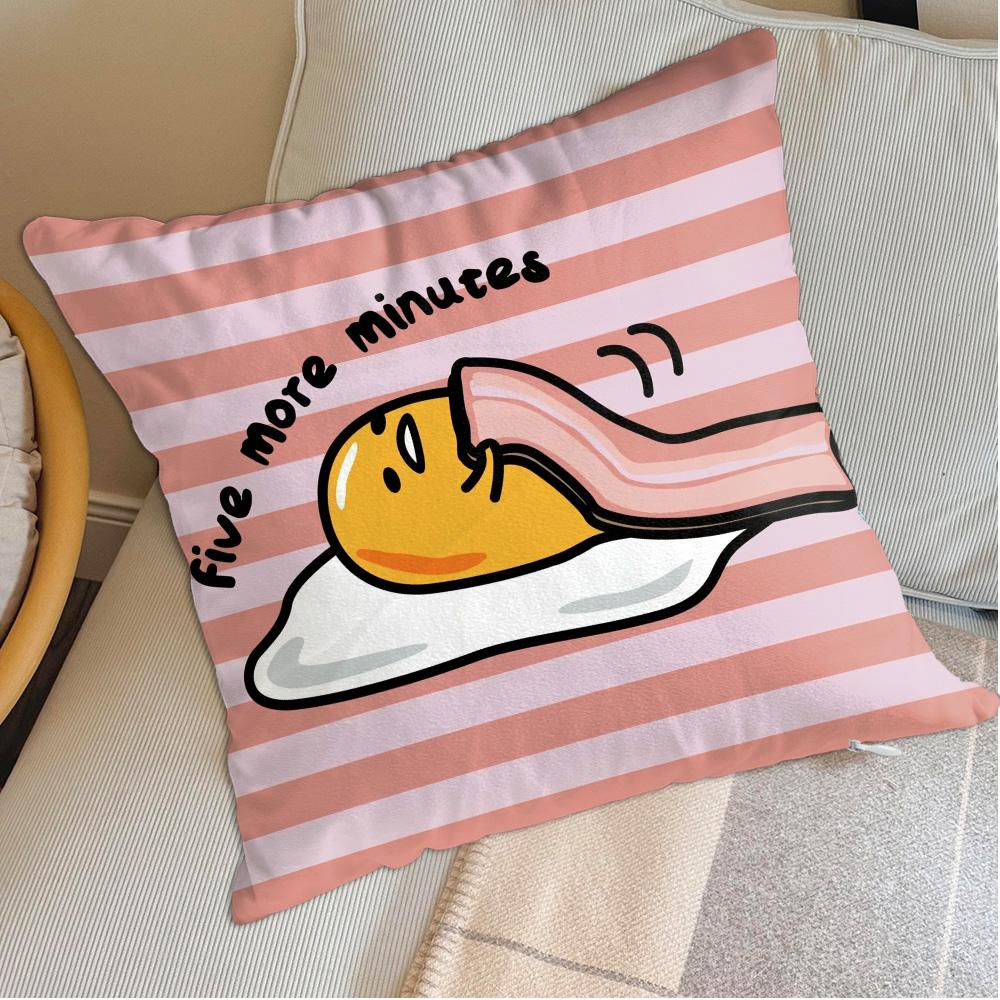 Christmas Pillow Cases Decorative Kawaii G-Gudetama Living Room Decoration Cushion Cover 40*40 Personalized Gift Sofa Covers