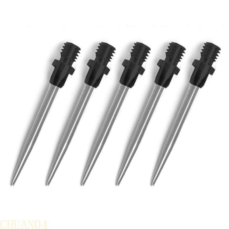 A1A2 Set of 5 Dart Steel Points Converter Points 2BA Thread Tip for Steel Tip Dart and Soft Tip Dart Part Dart Accessories