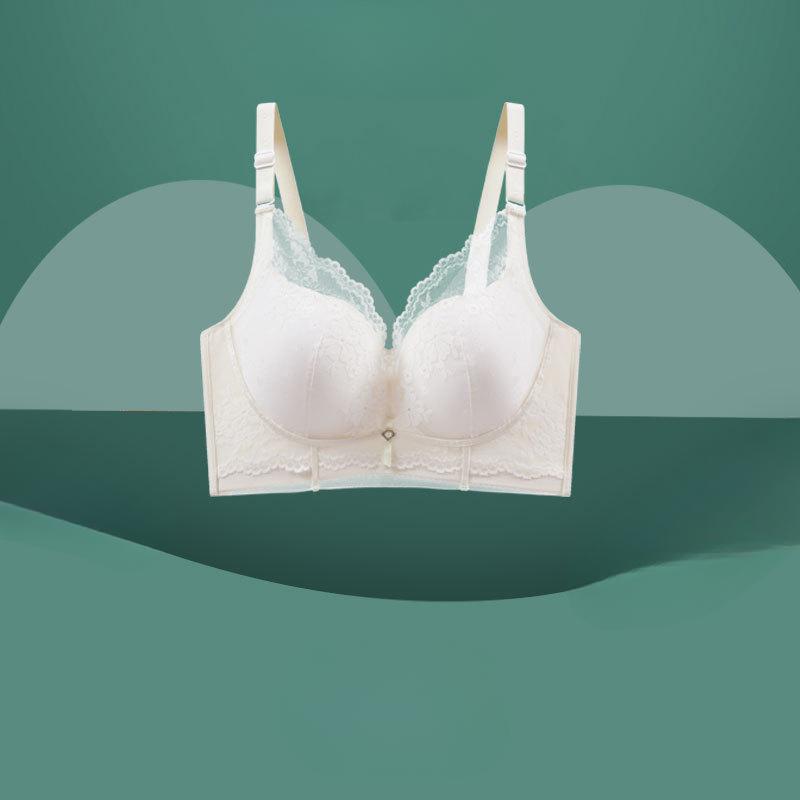 Underwear Women's Thin Bra Sexy Women's Large Size Converge Bra Collection Accessory Breast Anti Sagging Bra
