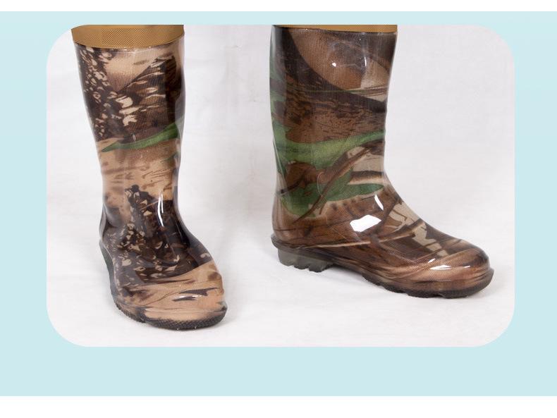 Waterproof Wear-Resistant Fishing Waders with Non-Slip Boots