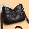 Dámská taška Soft Leather Crossbody Bag Taška přes rameno pro matku středního věku