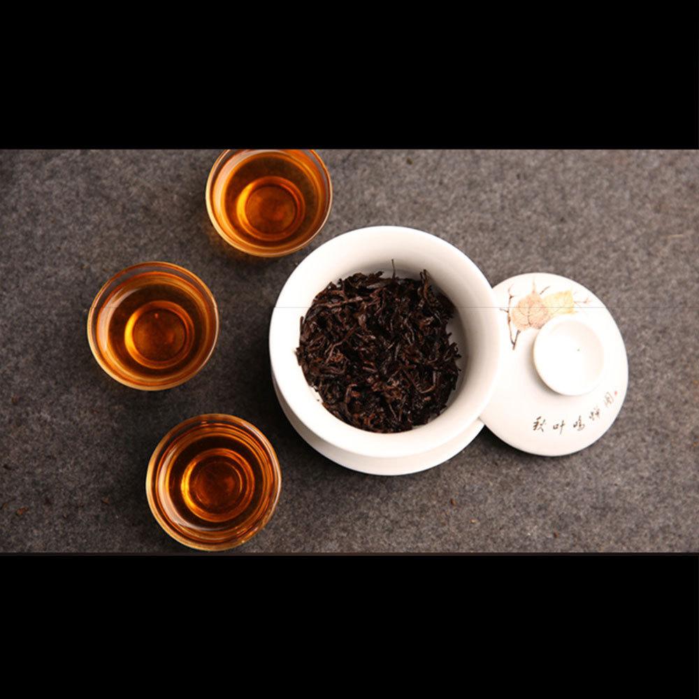 Premium Shu Puer Ripe Tea Golden Buds Royal Palace 357g