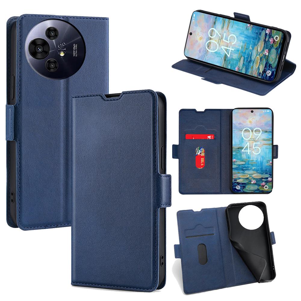 

Для TCL 50 NxtPaper 5G/50 Pro NxtPaper 5G Чохол Тримач для карток Шкіряний чохол для телефону Blue