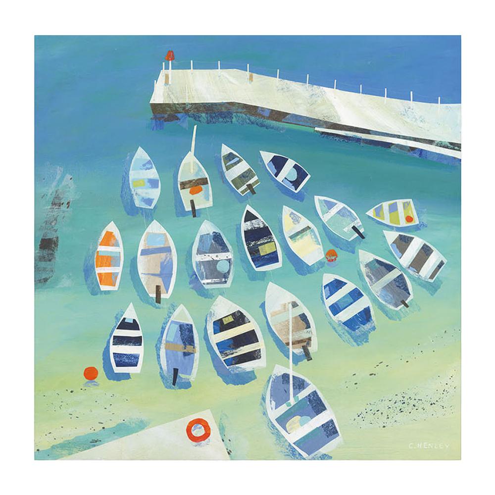 Claire Henley Birds Eye View Plaque