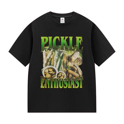 Funny Pickle Enthusiast Meme T-Shirt Men Women Vintage Style Pickle Lover T Shirts Fashion High Quality Cotton Short Sleeve Tees