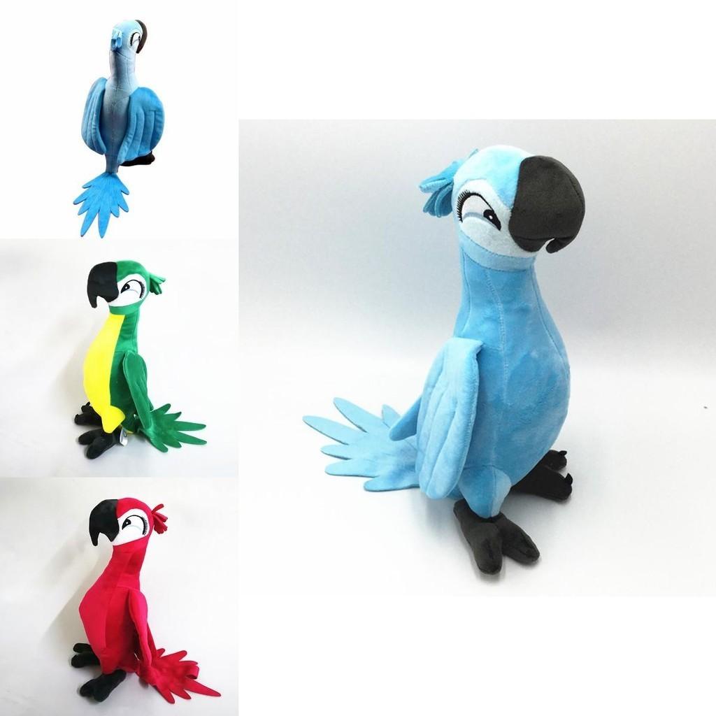 Adorable 30cm Rio Movie Plush Toy Parrot Bird Stuffed Animal Doll Perfect For Kids