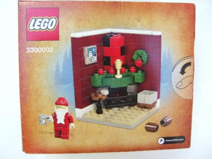 LEGO Christmas Fireplace Scene 3300002 2011 Holiday Set 2 of 2 Lego Holiday Set Overseas Limited /