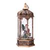T02C!Snow Globe Lantern Christmas Water Snow Glitter Globe Lantern Decor Forchristmas Festival For Kids Optimal Gifts 14 X 5,5 X