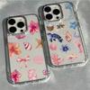 Summer Marine Life Phone Case for Samsung Galaxy S25 S24 S23 S22 S21 S20 Note20 FE Ultra Edge Plus 4G 5G Transparent Soft Cover