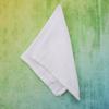 2PCS Village Style Bamboo Cotton Napkins Thicken Textured Fabric Cloth Napkins Eco-Friendly Double Layer Table Towels