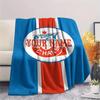 1PC Fc Hans Crest Custom Name Patterned Flannel Blanket Suitable For All Seasons For Home Decor Warmth And Comfort Gifts Holiday Present