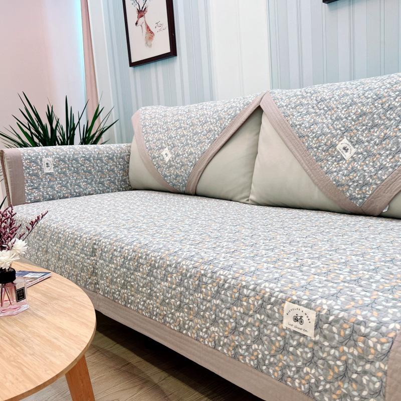 Маленькое свежее диванное полотенце из чистого хлопка — фото 4