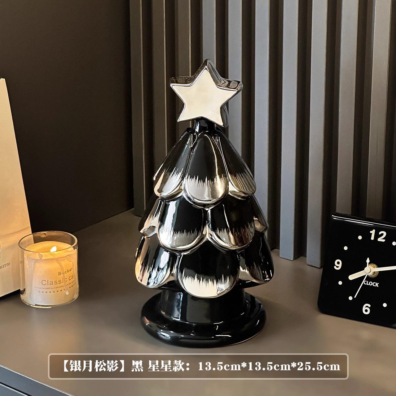 

Christmas Tree Decoration Living Room Porch Desktop Wine Cabinet Decoration TV Cabinet Art Luxury High Sense Home Decoration