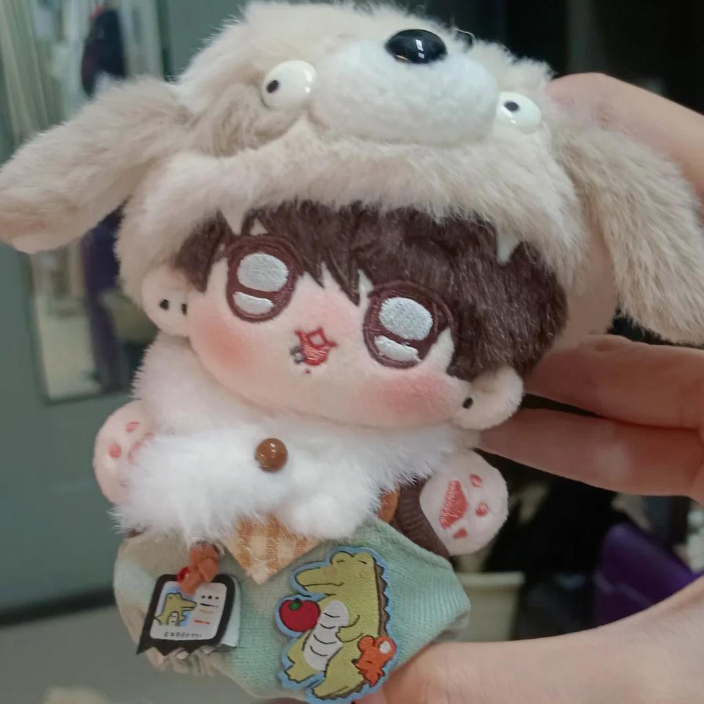 BTS Jungkook 10cm Cute Cotton Doll, Plush Toy Keychain, Perfect Gift for BTS Fans & Collectors