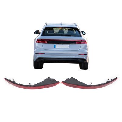 Car Tail Rear Bumper Reflectors Fog Lamp Warning Light For Q8 2019-2022 RSQ8 2020-2022 4M8945701 4M8945702 Assembly