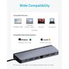 Concentrateur usb-c - anker - 14-en-1 - triple affichage - hdmi 4k 60 hz - 100 w max