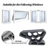 Indoor Anti Slip Door Stopper Heavy Duty Balcony Window Door Wedge Home Office Anti Collision Limiter Sliding Window Stopper