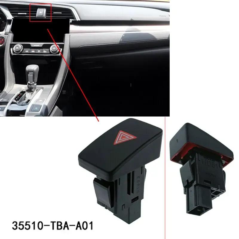 

35510-TBA-A01 For Honda Civic 2016- ABS Car Center Console Emergency Light Flasher Switch Warning Button Replace Part