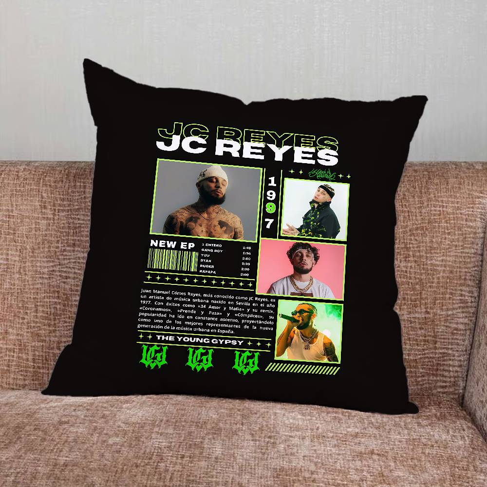 J-JC Reyes Los Green Lanters NACER DE NUEVO Pillow Case For Home Bedroom Car Office Decoration Living Room Sofa Cushion Cover