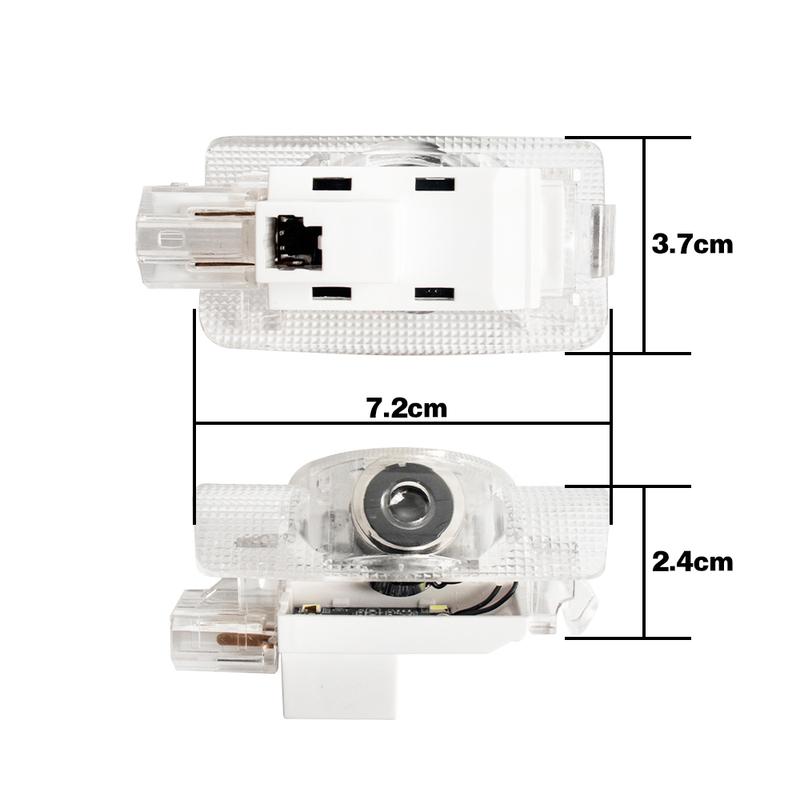 LED Car Door Welcome Warning Light For Lexus RX ES GX LS LX IS GS RC UX Series ES200 ES250 ES260 ES300 UX200 F IS250 IS300 RX300