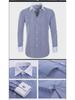 Men's Casual Spring/Summer Shirt with French Cufflinks, Large Size