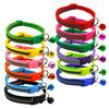 Nylon Reflective Personalized Dog Collars Custom Pet Puppy Cat Id Collar Tag