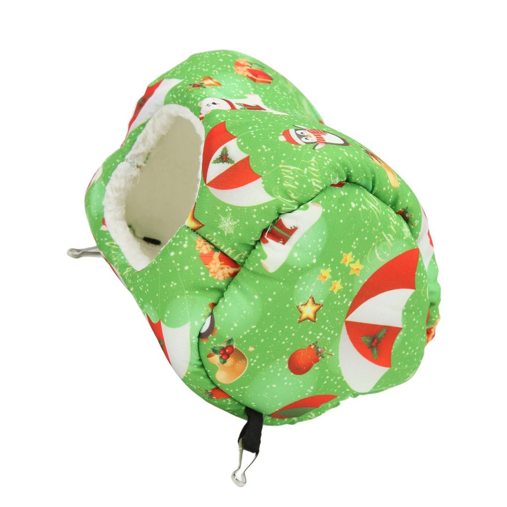 Small Pet Hanging Tunnel Hamster Winter Warm Hammock Cage for Sugar Glider HedgehogHanging Tunnel Green