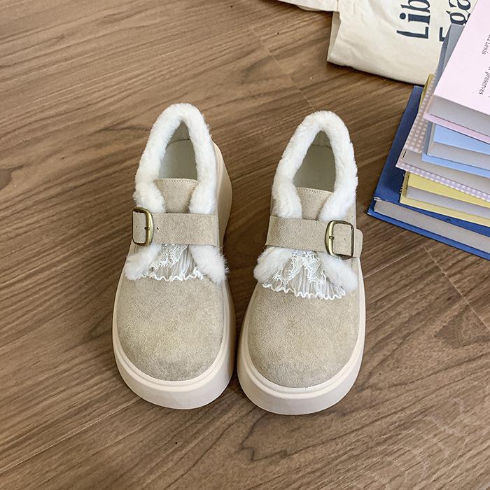 

Женские зимние легкие теплые дутые сноубутсы на толстой подошве, нескользящие, износостойкие, повседневные кроссовки, хлопковые сапоги 35