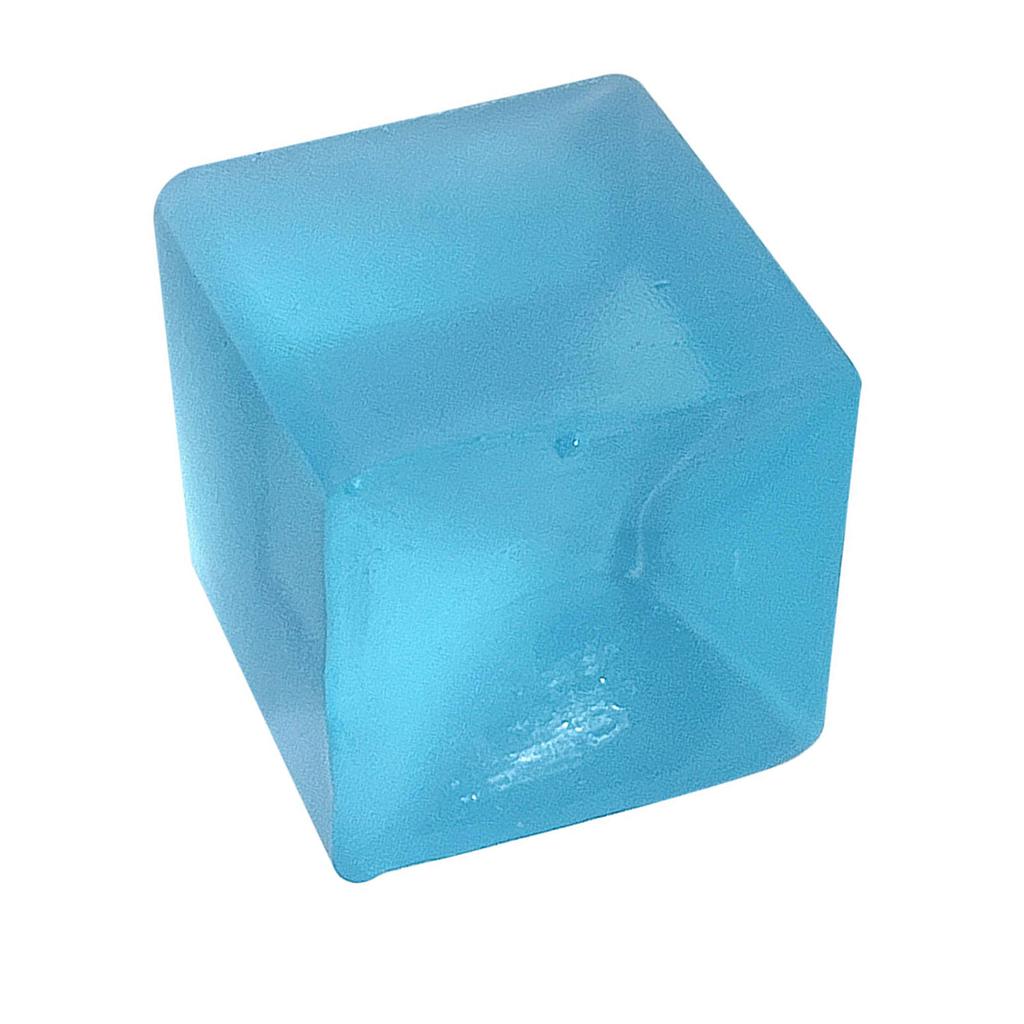 Squeeze Ice Block Toy Miniature Simulation Blue Ice Block Stress Reilef Summer Reusable Squeeze Toy