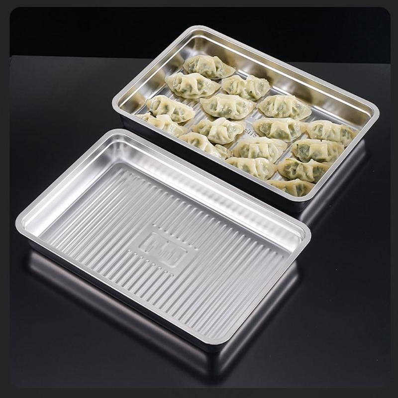 Ofenfeste Küchenaufbewahrungsschale Spülmaschinenfeste Stabile Metall-Servierschale