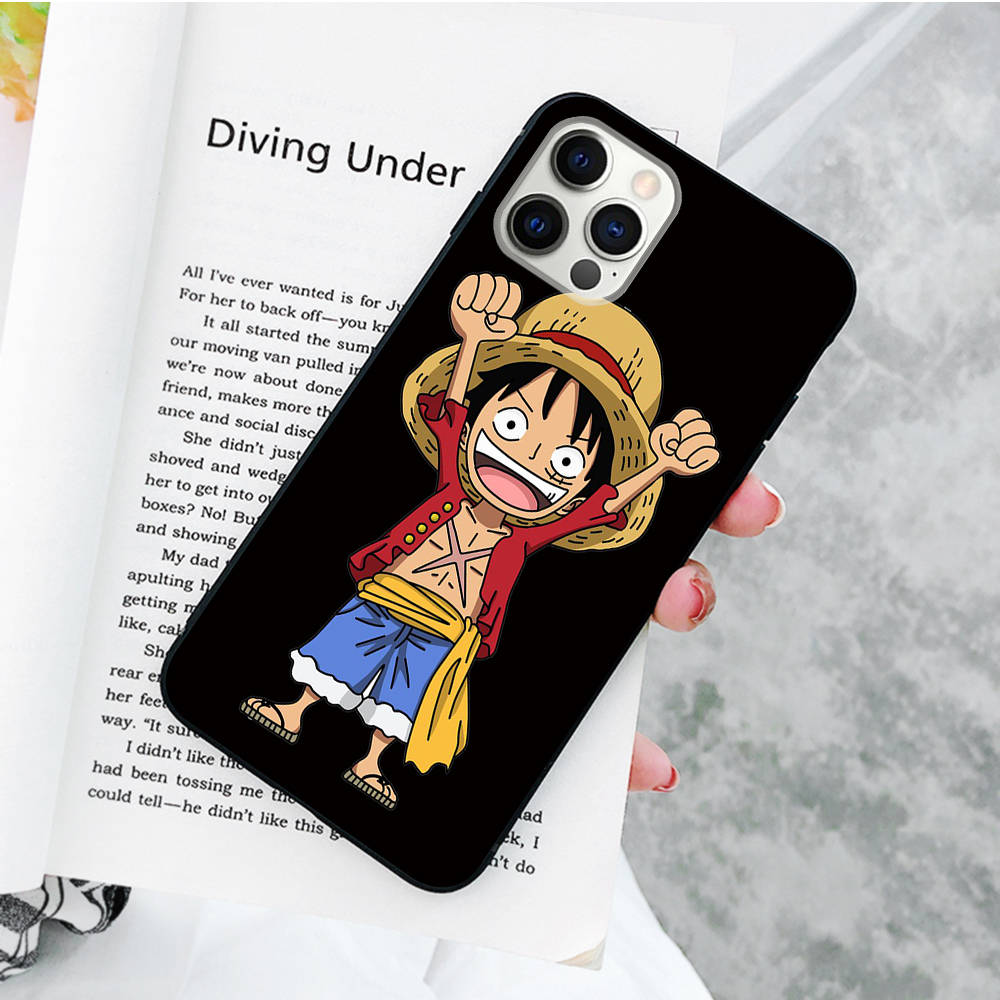 JW76 Little Man One Piece Black Soft Case for OPPO Reno 8 6 5 4 Pro Plus Find X3 A17 A3 A31 A38 A40 A53 A54 A55 A74 A76 A78 A77 A80 A94 A95 A96 Lite