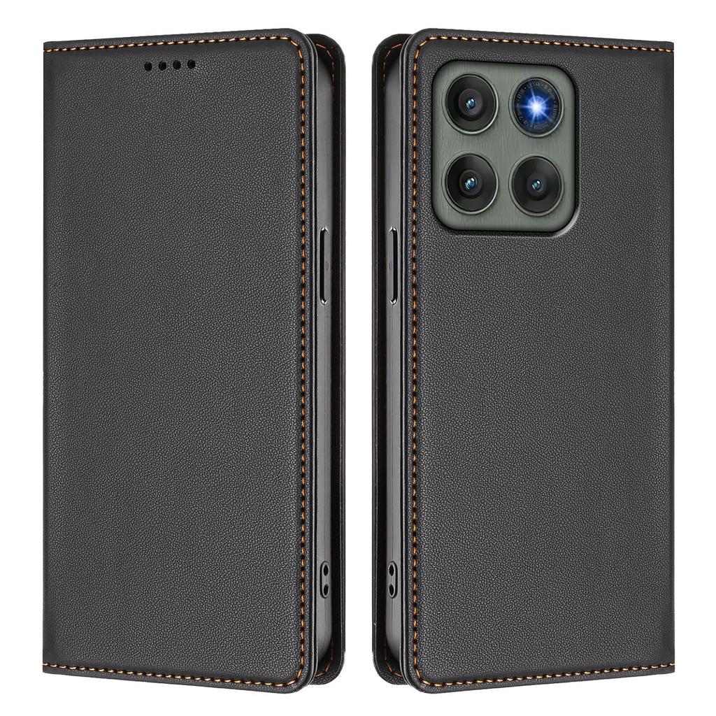 For Motorola Edge 60 Pro 5G Leather Wallet Case Magnetic Closure RFID Blocking Phone Cover