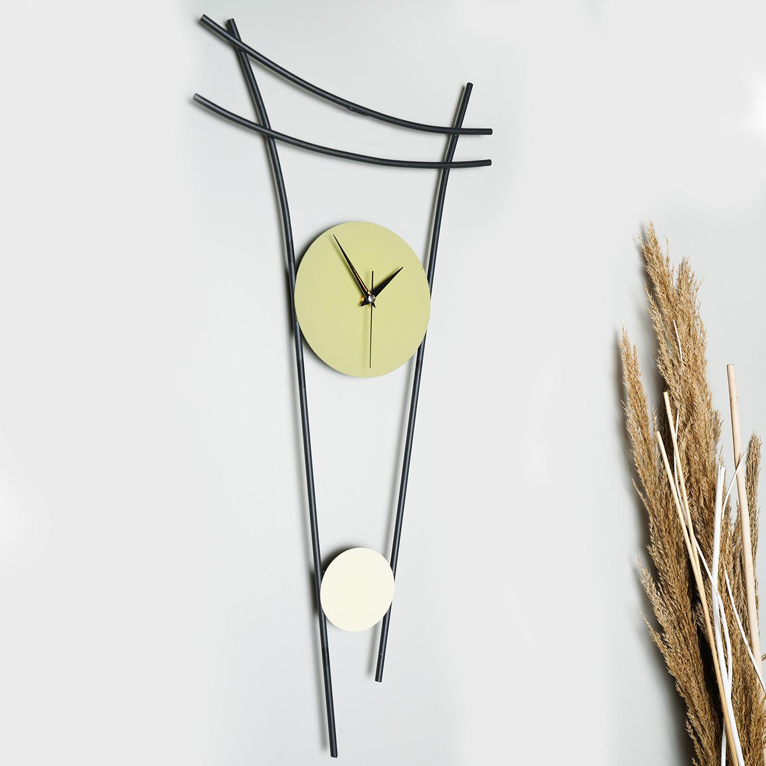 

Muyika Heit Metal 73-34см Декоративные настенные часы, Красочные настенные часы 73 - 34 cm зелёный