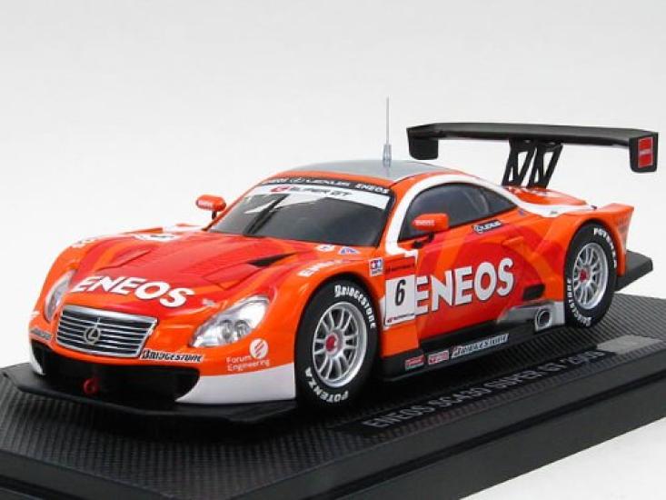 Ebro Eneos SC430 Super GT500 2009 Finished Product 1/43 #6 Orange/Red (44182)