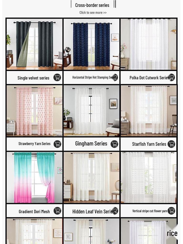 Grommet Blackout Curtains with Hot-Stamped Silver for Bedroom & Living Room