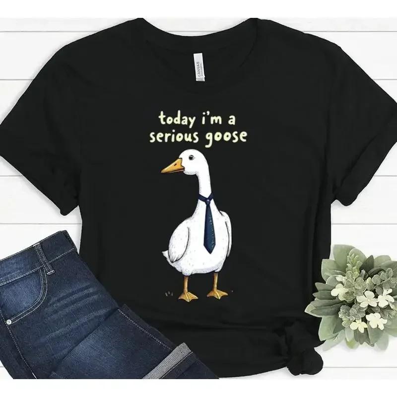 Today I M A Serious Goose Funny Meme Sarcastic Humor T Shirt